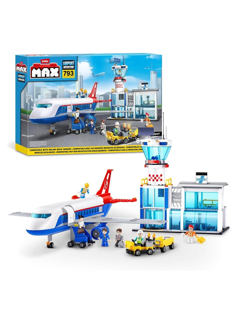 ZURU Max Adventure Airport Play Set - Image 1